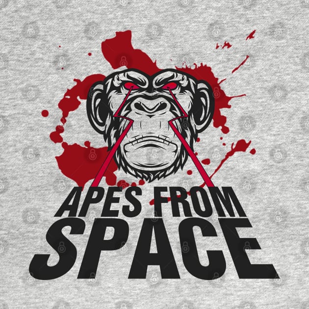 APES FROM SPACE #1 by RickTurner